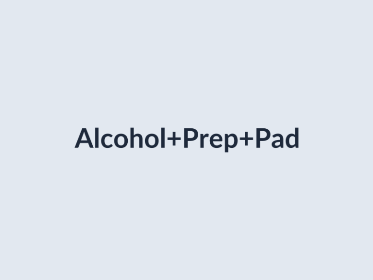 Alcohol Prep Pad
