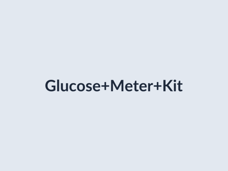 Blood Glucose Meter Kit