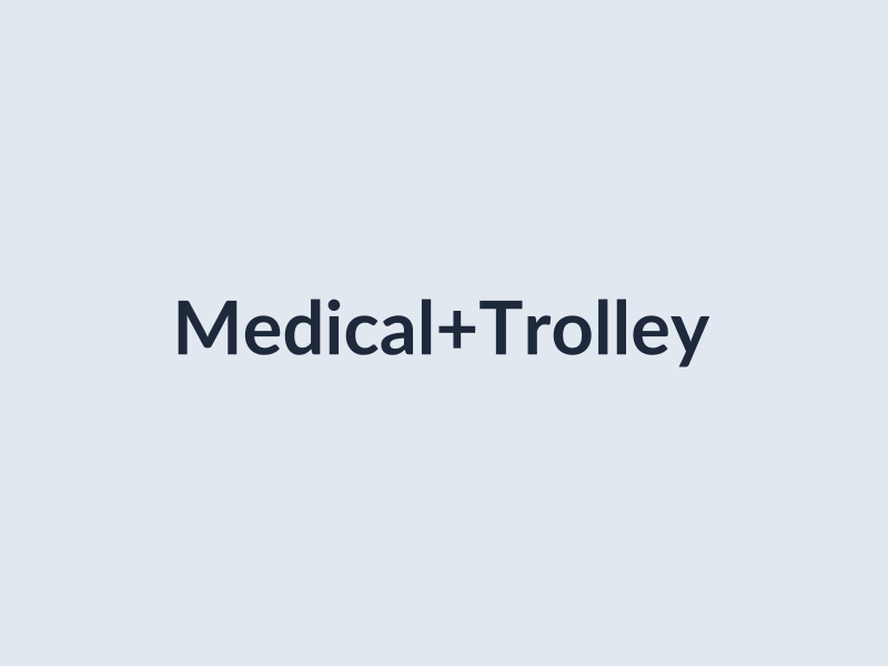 Stainless Steel Medical Trolley