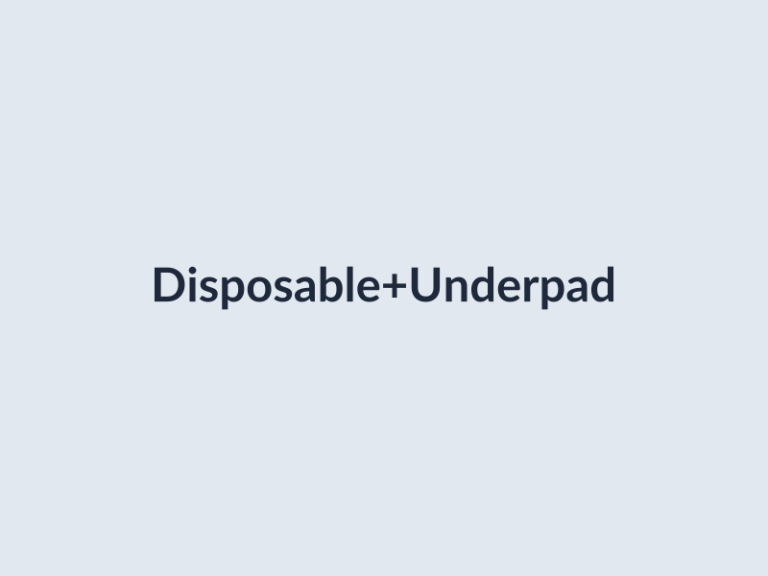 Adult Disposable Underpad