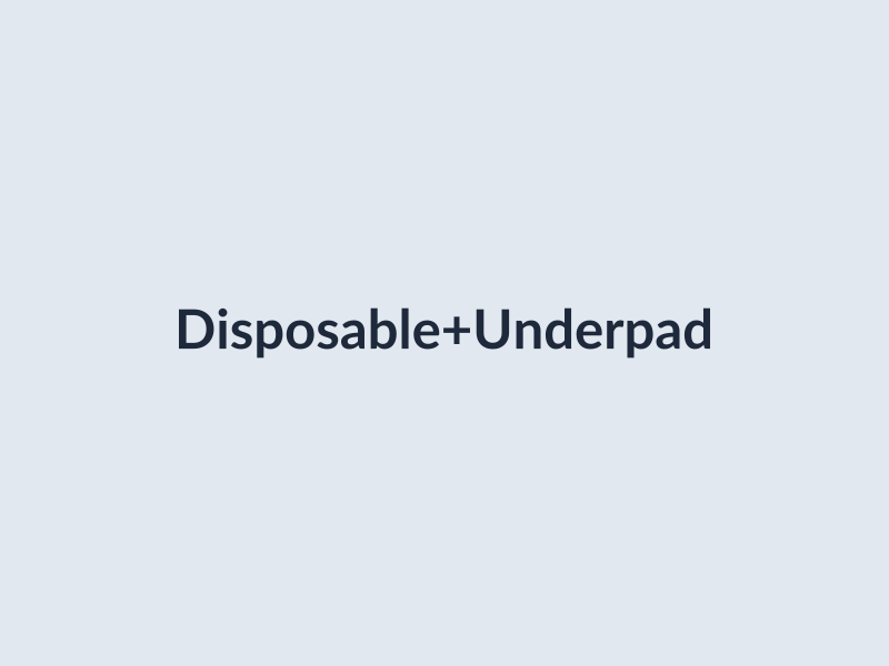 Adult Disposable Underpad