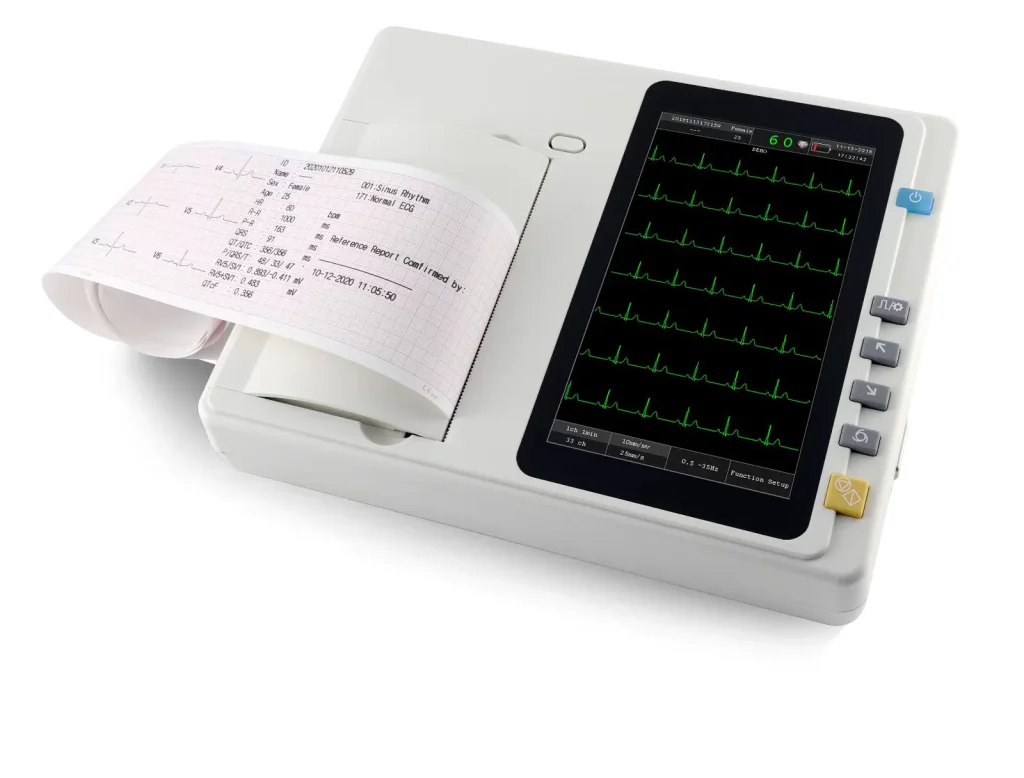 3-Channel ECG Machine