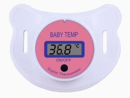 Baby Pacifier Thermometer