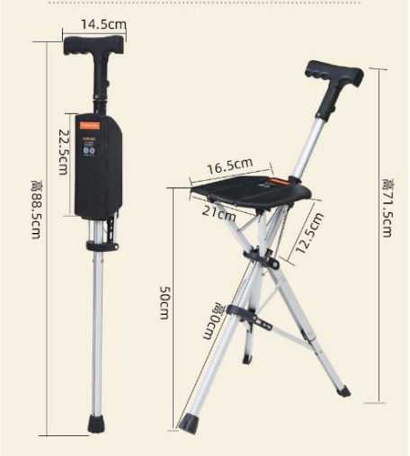Electric Cane‑Seat