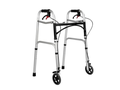 Aluminum alloy pulley with brakes walking aid
