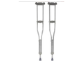 Underarm crutches stainless steel