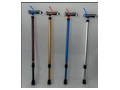 Aluminum alloy walking stick with light